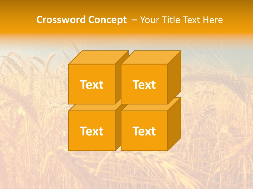 Group Farm Nobody PowerPoint Template