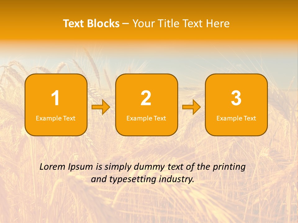 Group Farm Nobody PowerPoint Template
