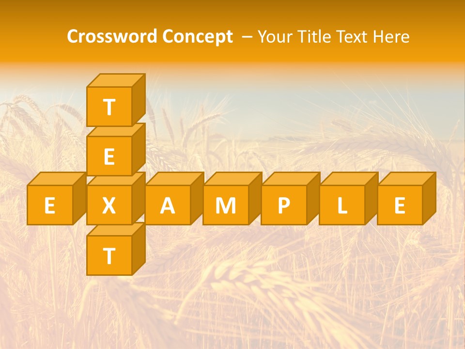 Group Farm Nobody PowerPoint Template