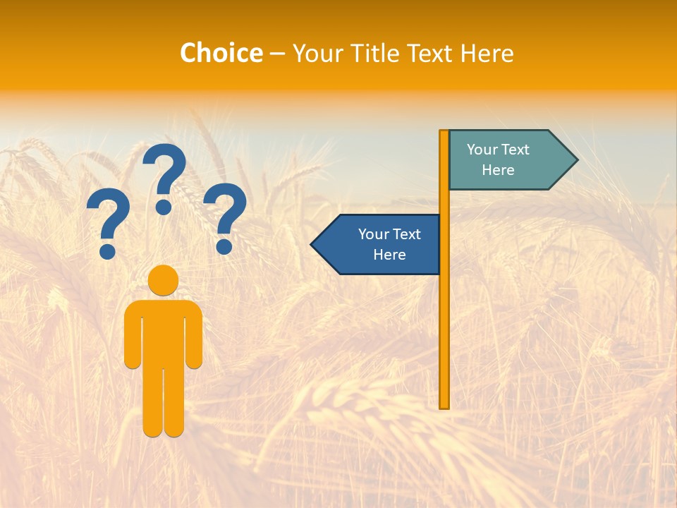 Group Farm Nobody PowerPoint Template