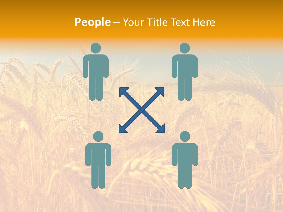 Group Farm Nobody PowerPoint Template