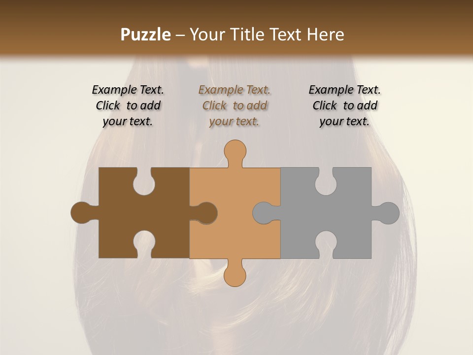 Fascination Caucasian Fine PowerPoint Template