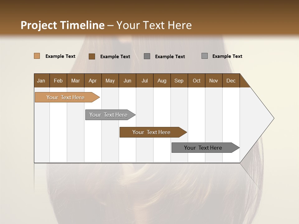 Fascination Caucasian Fine PowerPoint Template