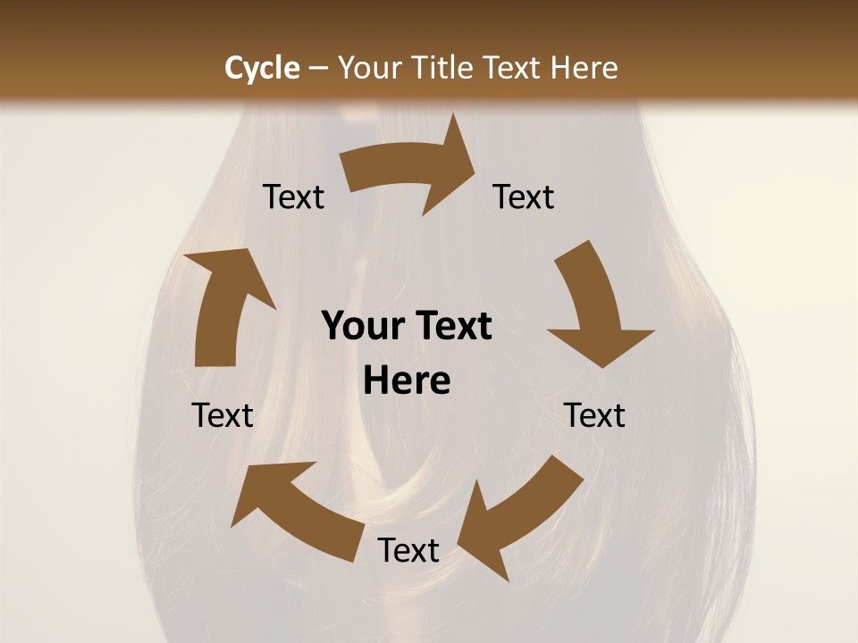 Fascination Caucasian Fine PowerPoint Template