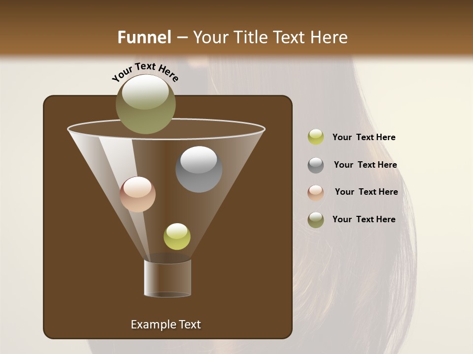 Fascination Caucasian Fine PowerPoint Template