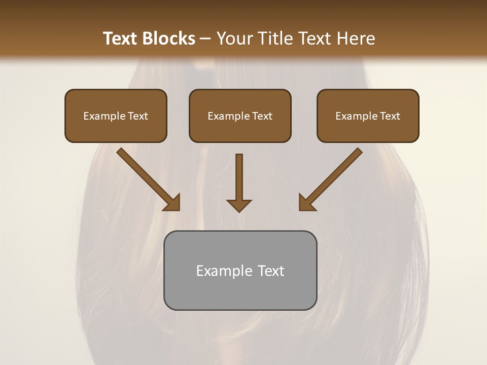 Fascination Caucasian Fine PowerPoint Template