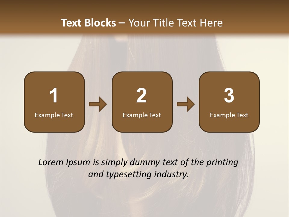 Fascination Caucasian Fine PowerPoint Template