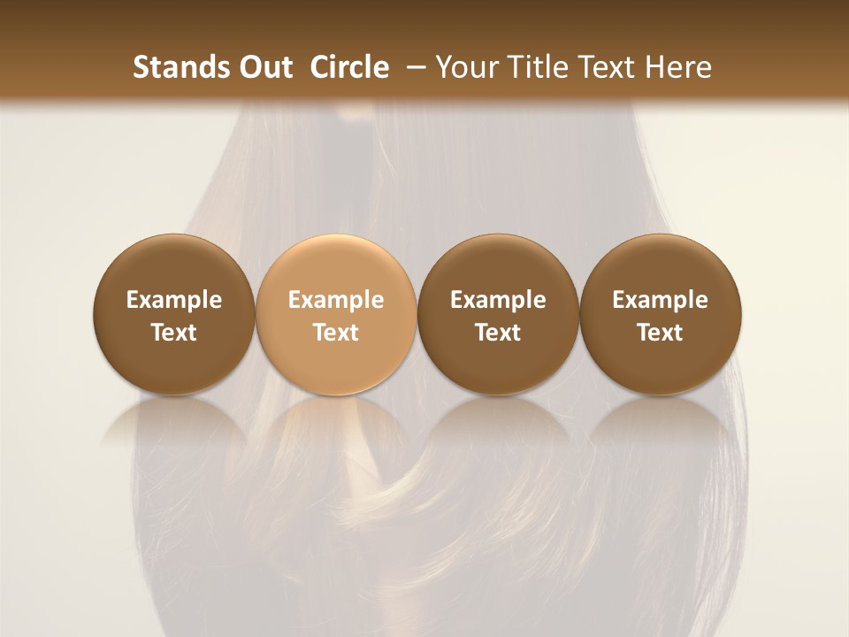 Fascination Caucasian Fine PowerPoint Template