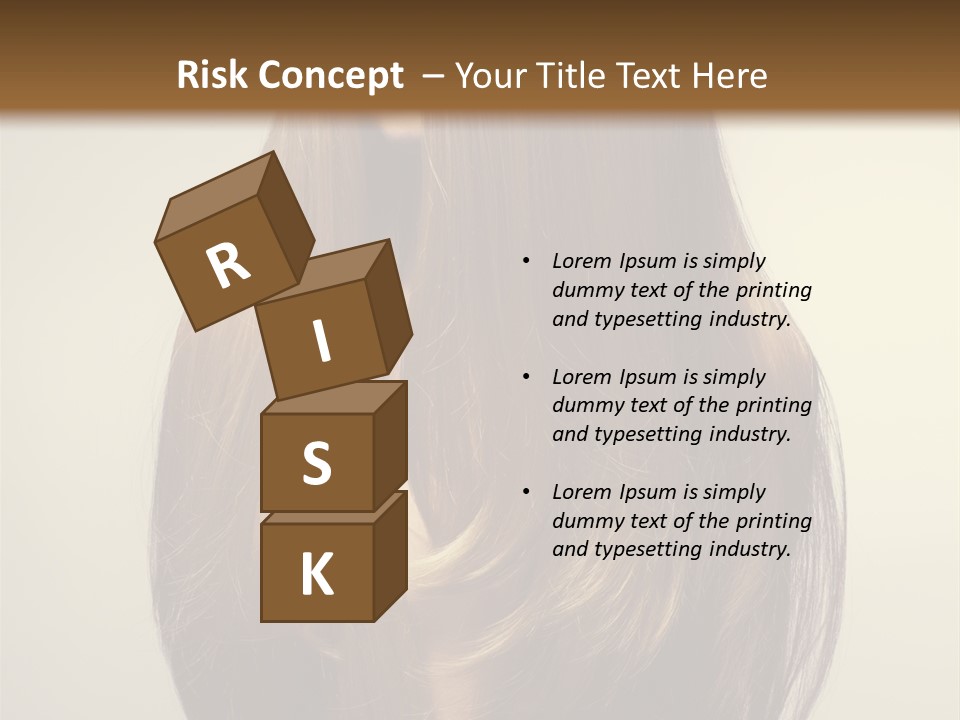 Fascination Caucasian Fine PowerPoint Template