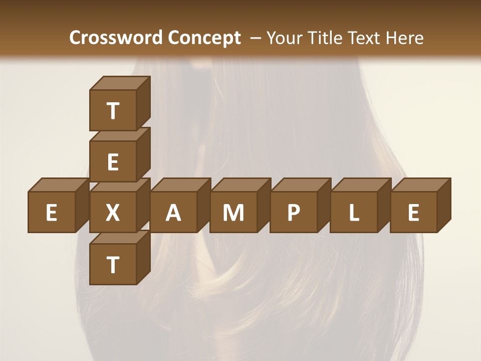 Fascination Caucasian Fine PowerPoint Template