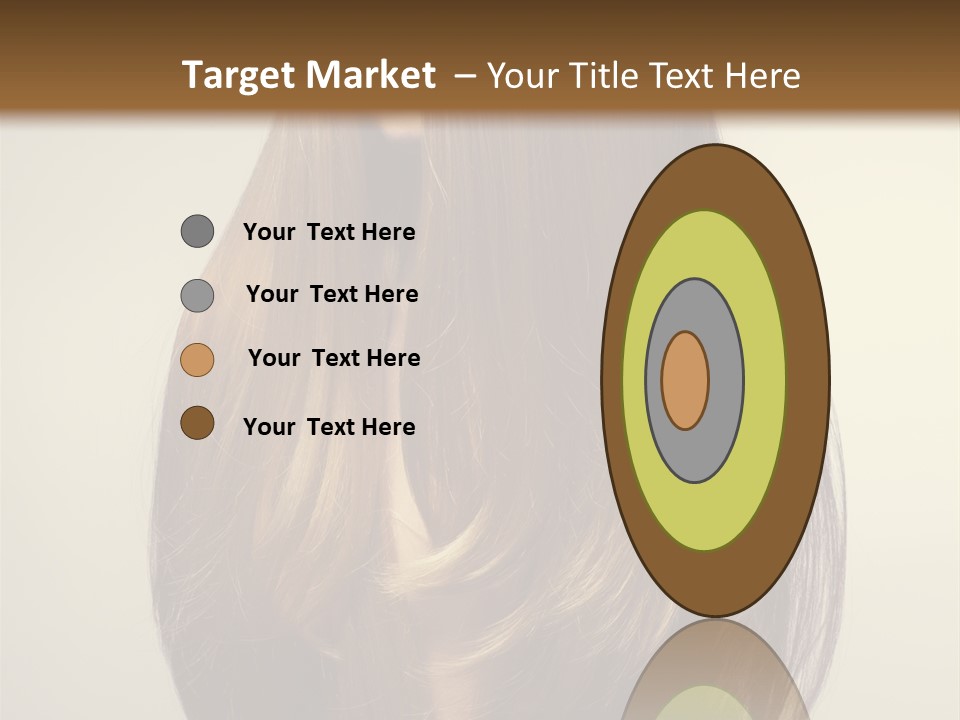 Fascination Caucasian Fine PowerPoint Template