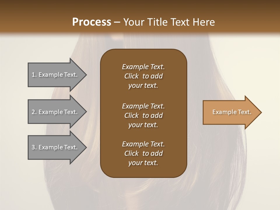 Fascination Caucasian Fine PowerPoint Template