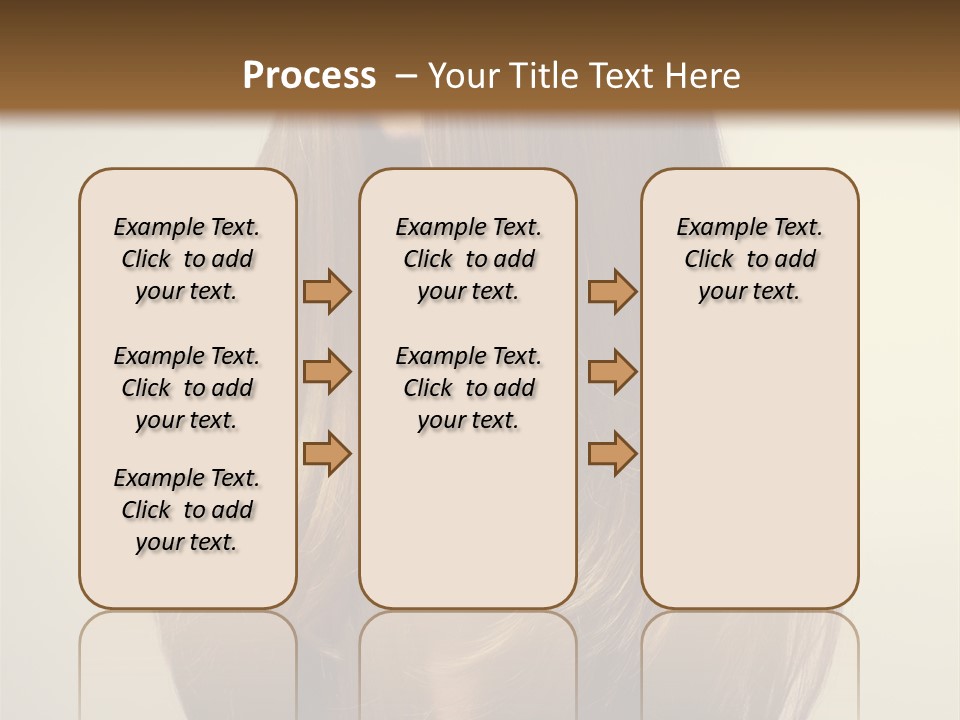 Fascination Caucasian Fine PowerPoint Template