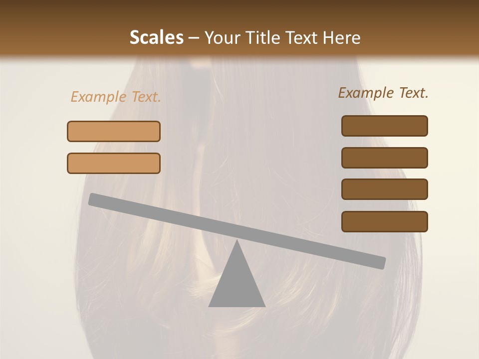 Fascination Caucasian Fine PowerPoint Template
