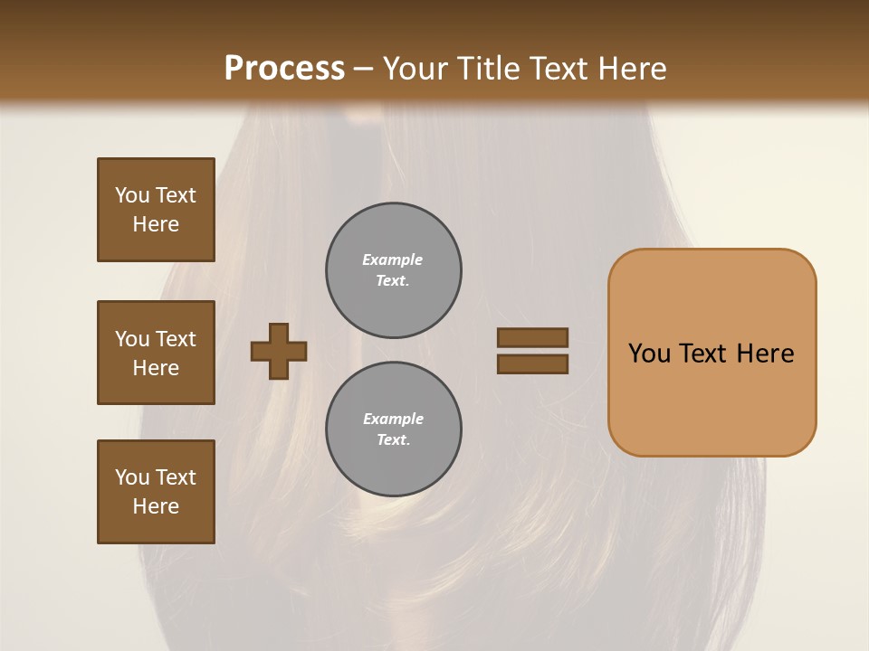 Fascination Caucasian Fine PowerPoint Template
