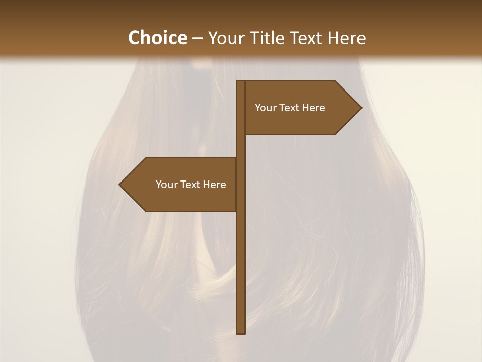 Fascination Caucasian Fine PowerPoint Template