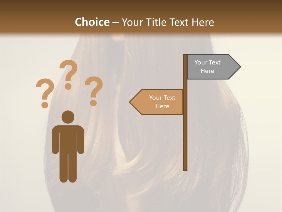 Fascination Caucasian Fine PowerPoint Template