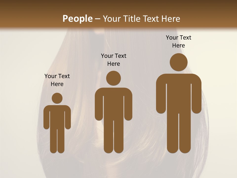 Fascination Caucasian Fine PowerPoint Template