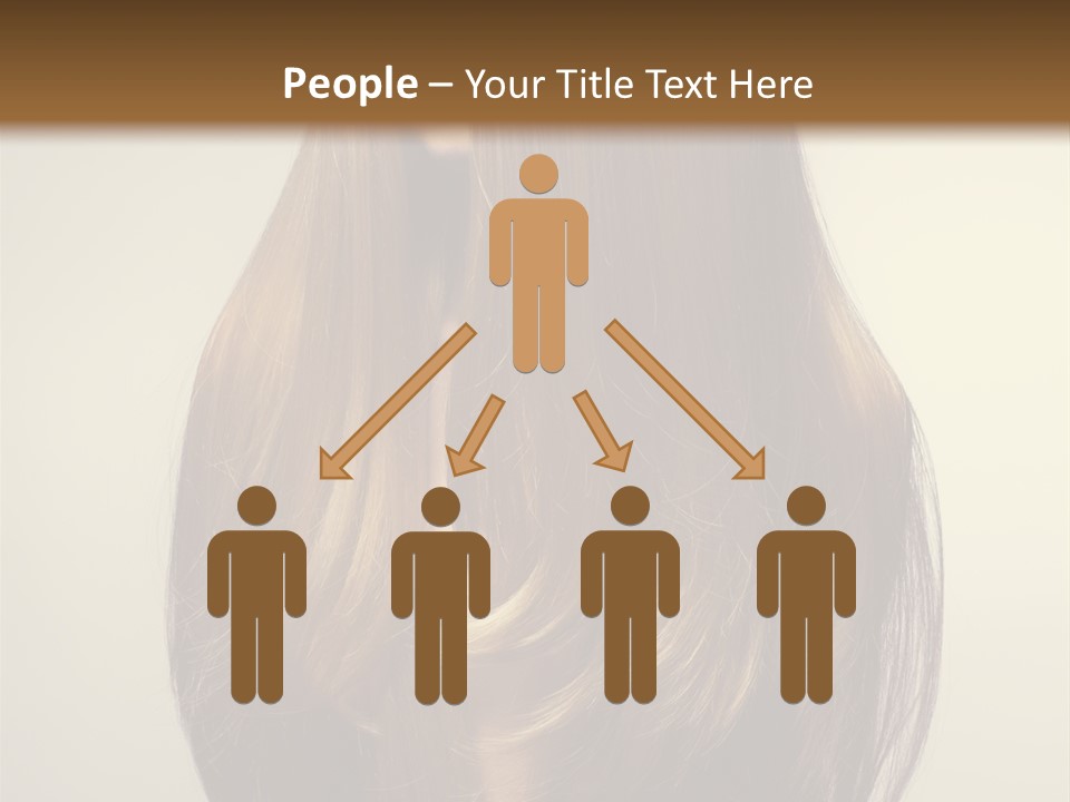 Fascination Caucasian Fine PowerPoint Template