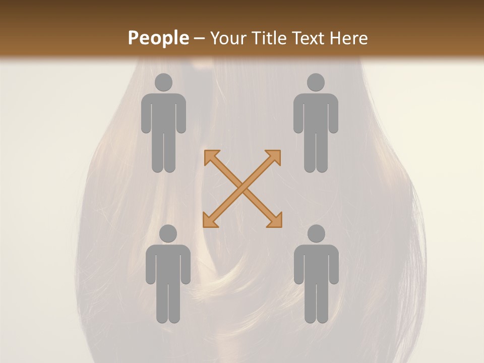 Fascination Caucasian Fine PowerPoint Template