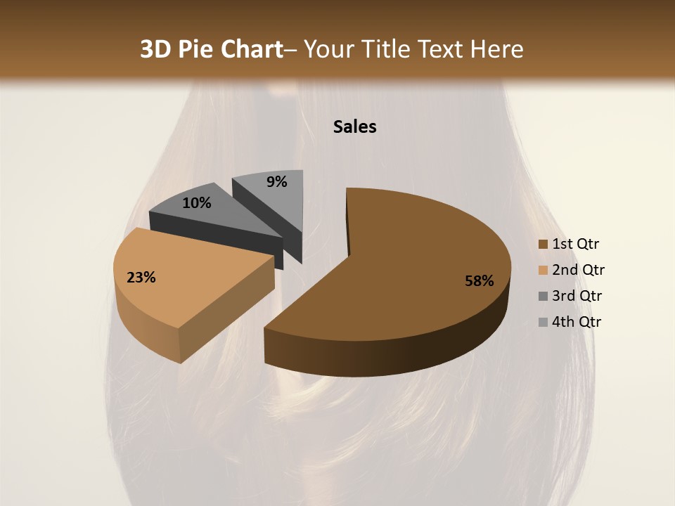 Fascination Caucasian Fine PowerPoint Template