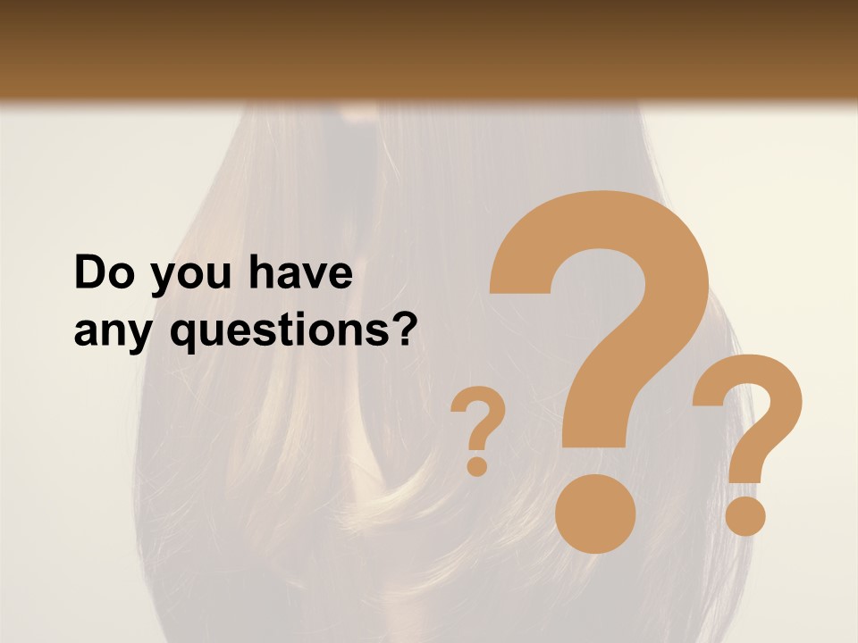 Fascination Caucasian Fine PowerPoint Template