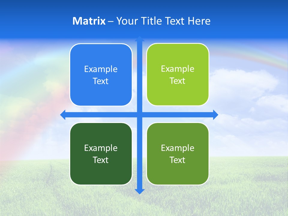 Colorful Day Field PowerPoint Template