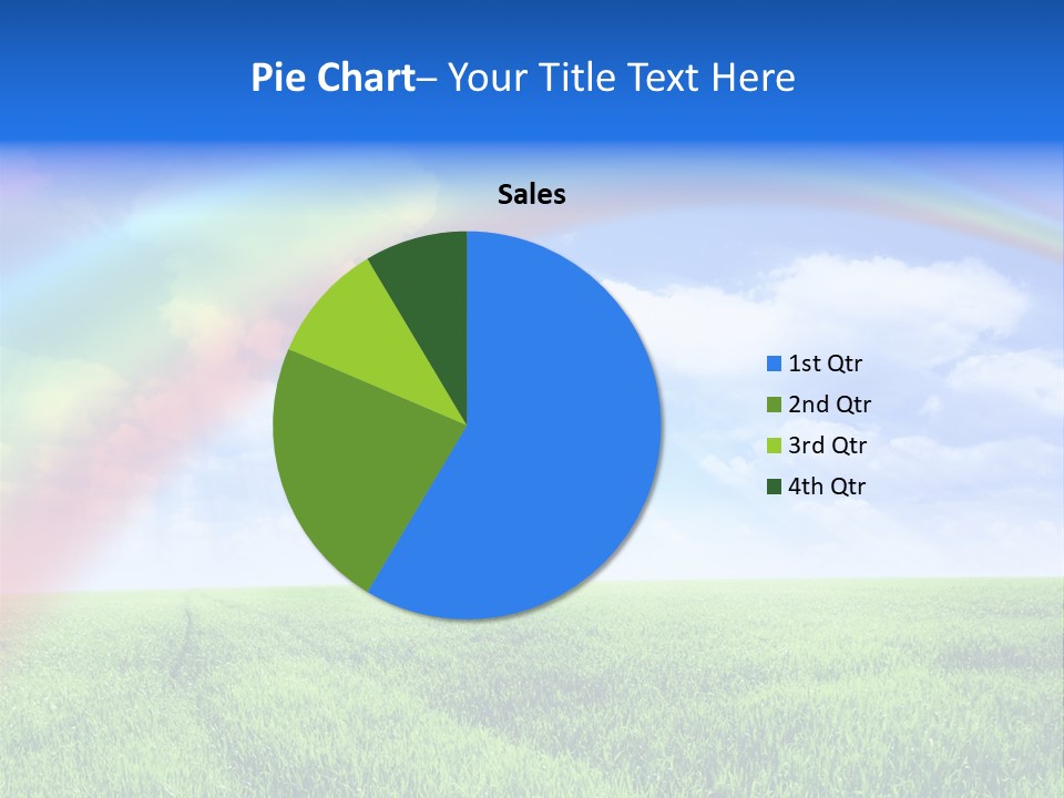 Colorful Day Field PowerPoint Template