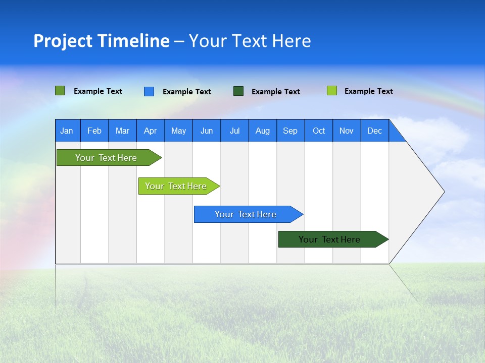 Colorful Day Field PowerPoint Template