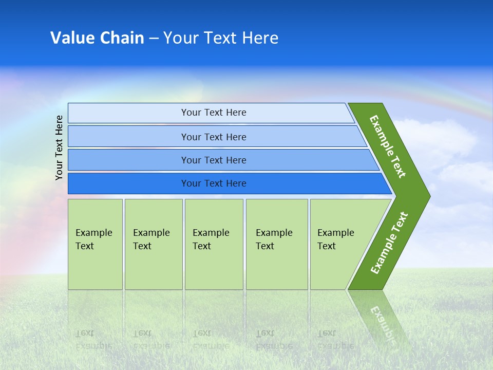 Colorful Day Field PowerPoint Template