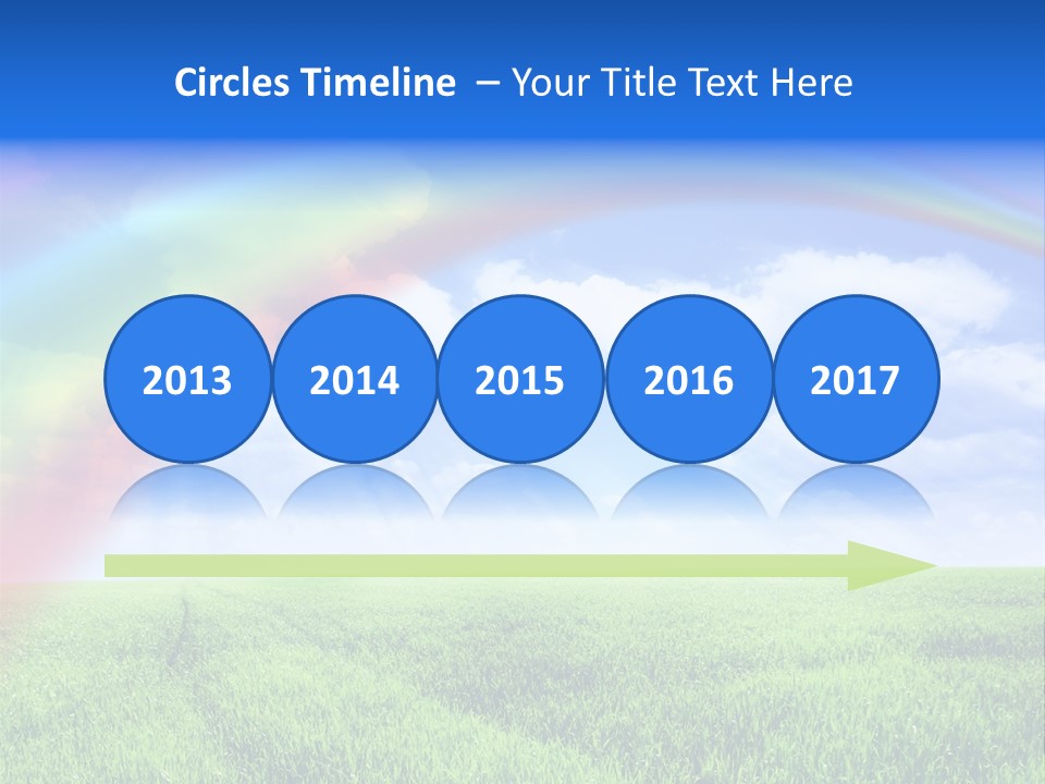 Colorful Day Field PowerPoint Template