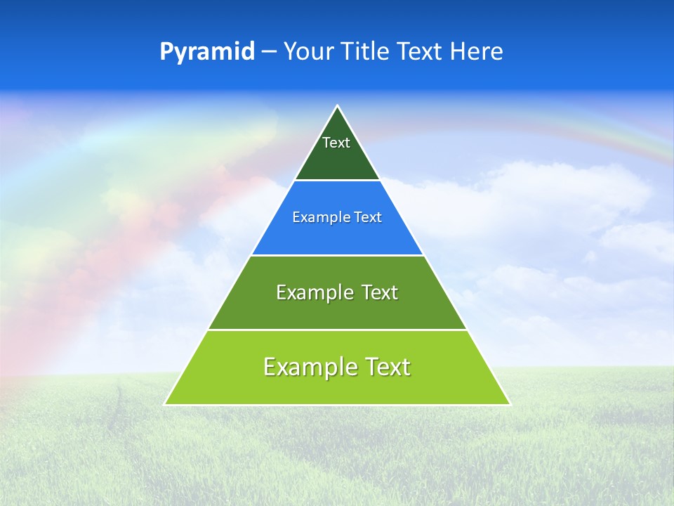 Colorful Day Field PowerPoint Template