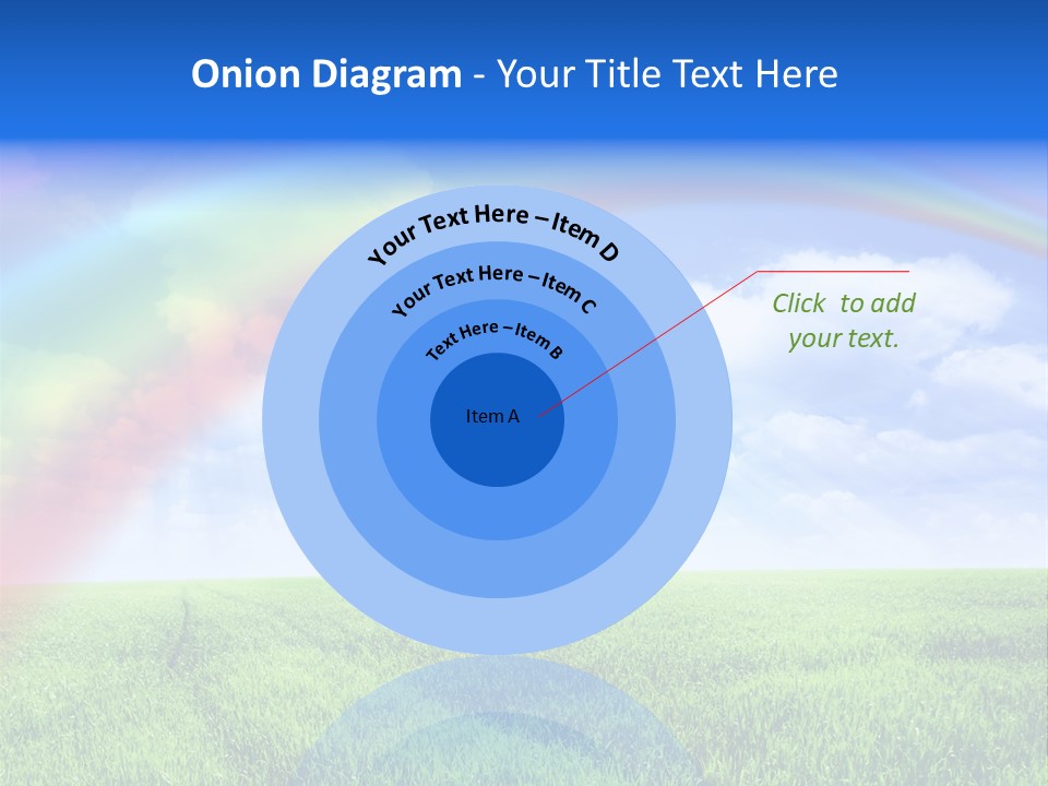 Colorful Day Field PowerPoint Template
