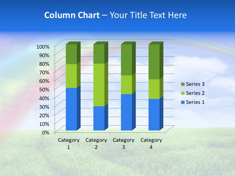 Colorful Day Field PowerPoint Template
