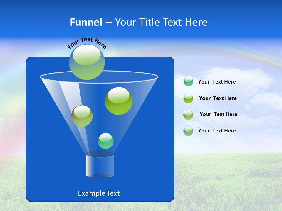 Colorful Day Field PowerPoint Template