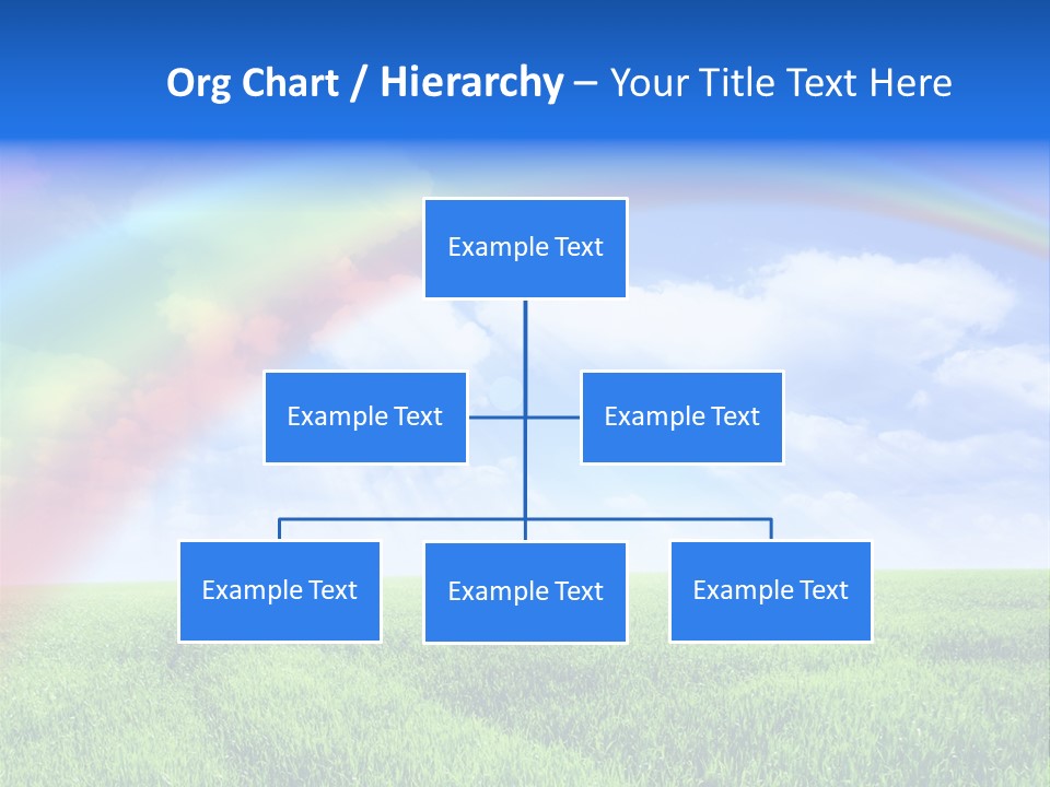 Colorful Day Field PowerPoint Template