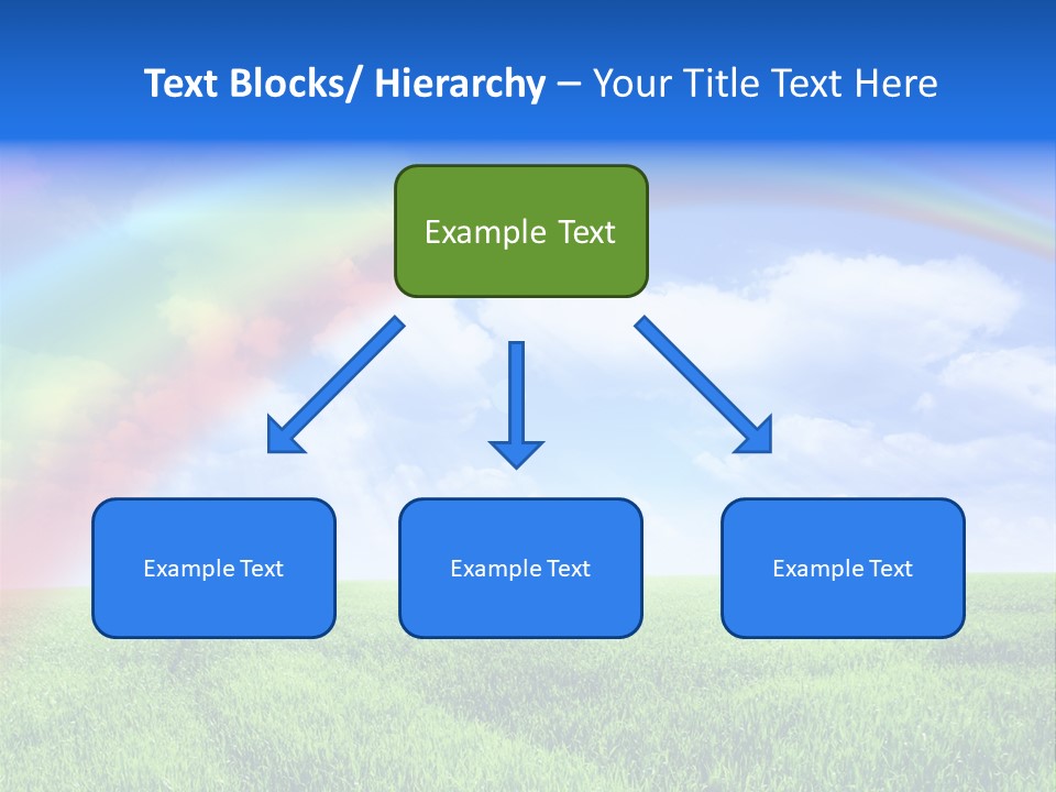 Colorful Day Field PowerPoint Template