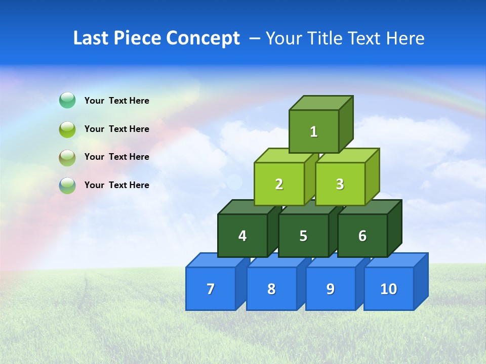 Colorful Day Field PowerPoint Template