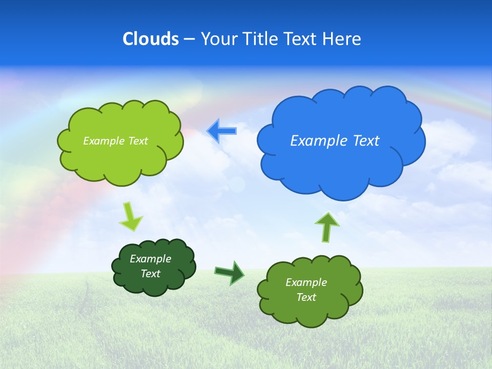 Colorful Day Field PowerPoint Template