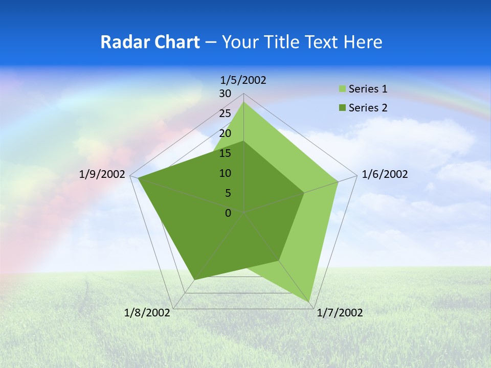 Colorful Day Field PowerPoint Template