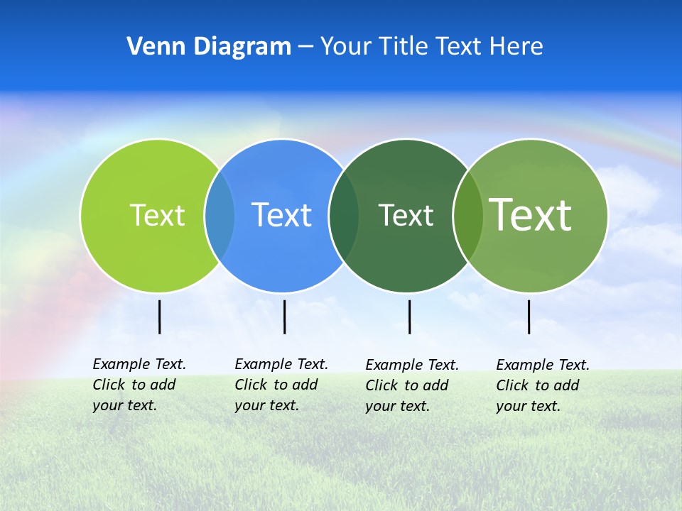 Colorful Day Field PowerPoint Template