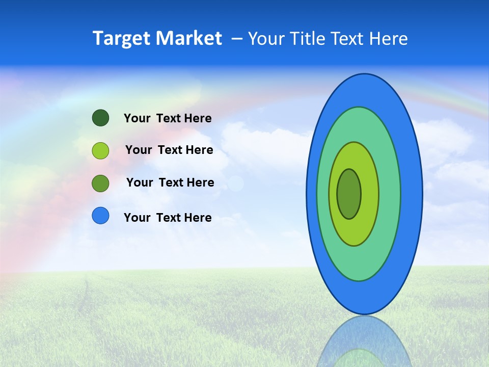 Colorful Day Field PowerPoint Template