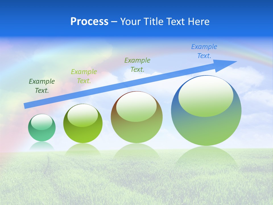 Colorful Day Field PowerPoint Template