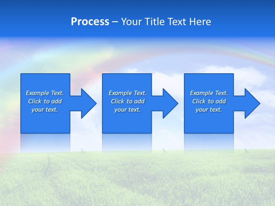 Colorful Day Field PowerPoint Template