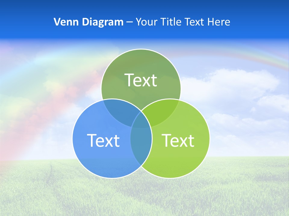 Colorful Day Field PowerPoint Template