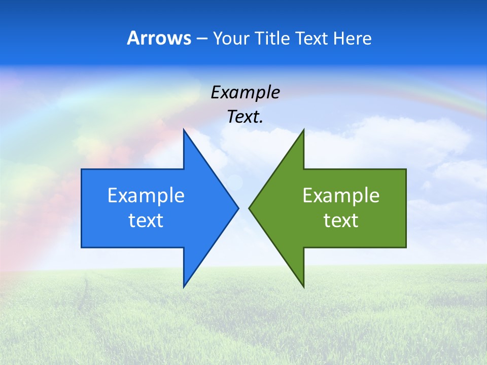 Colorful Day Field PowerPoint Template