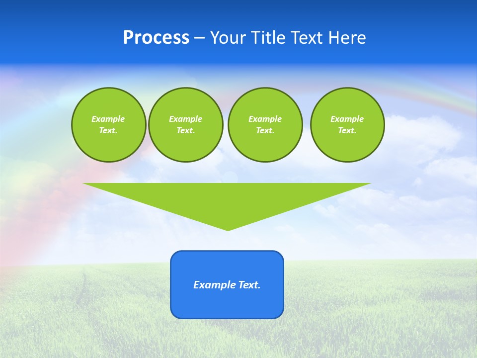 Colorful Day Field PowerPoint Template