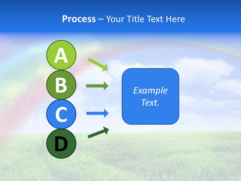 Colorful Day Field PowerPoint Template