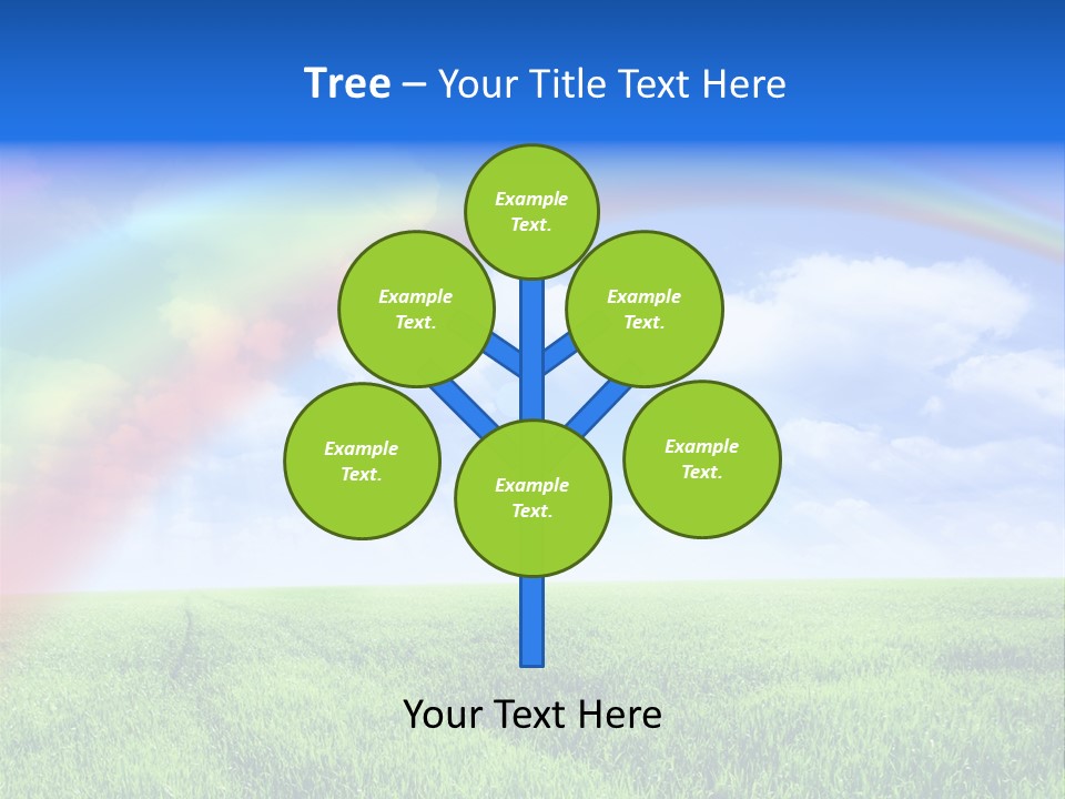 Colorful Day Field PowerPoint Template