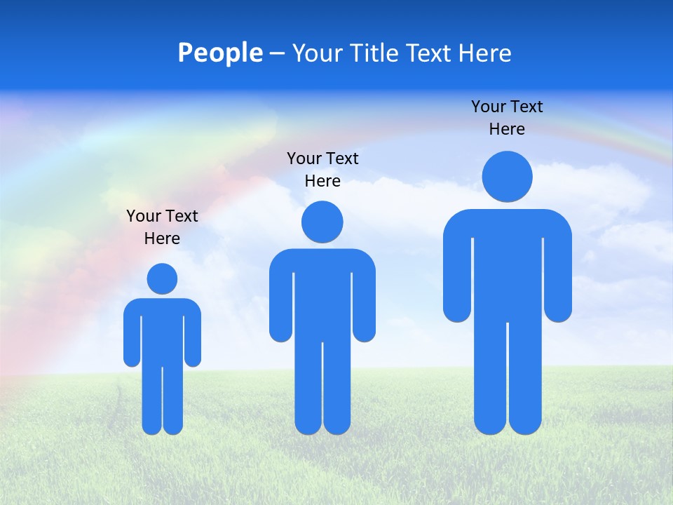 Colorful Day Field PowerPoint Template